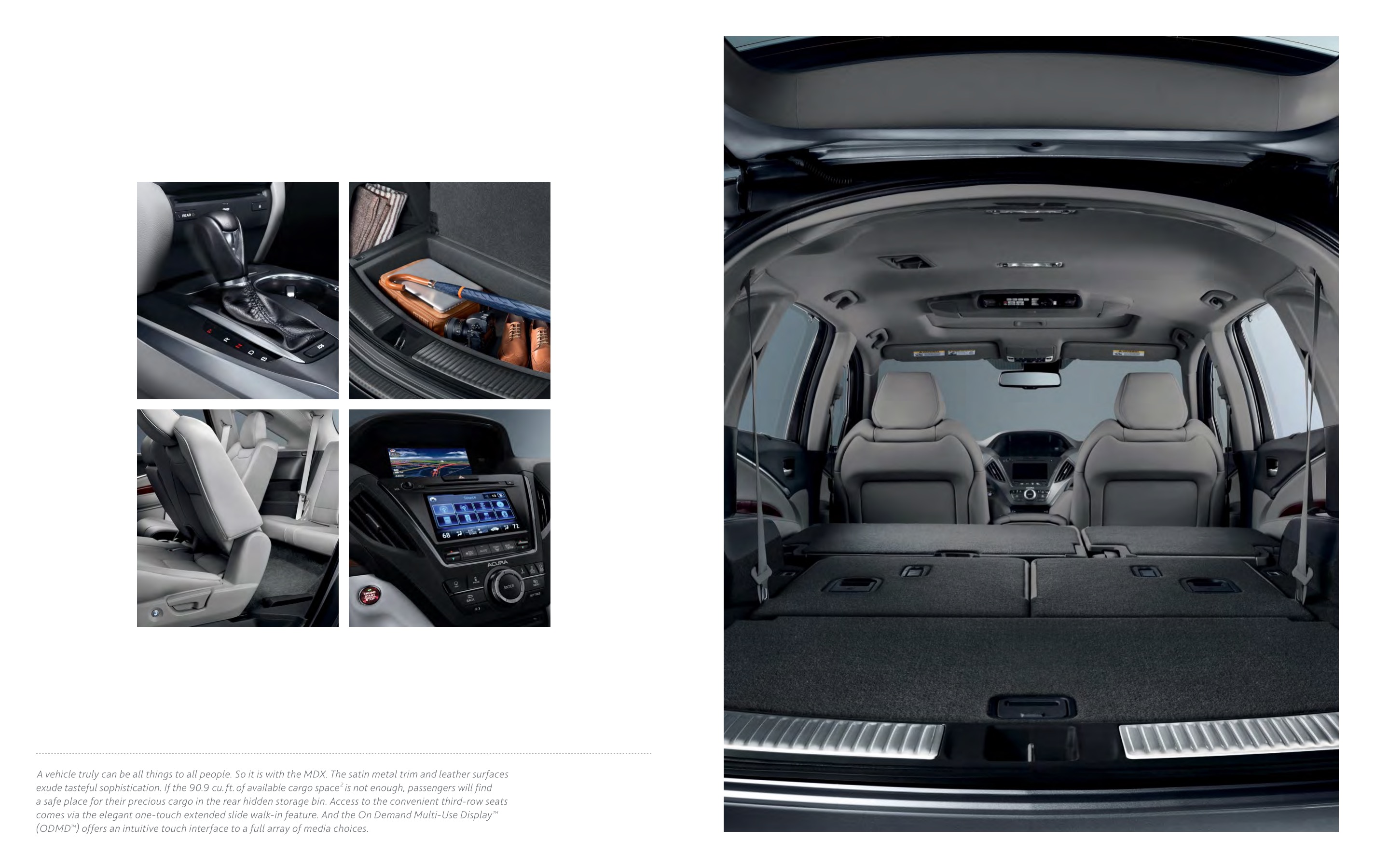 2014 Acura MDX Brochure Page 2